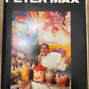 Peter Max ArtBook autographed by the author/ artist Peter Max